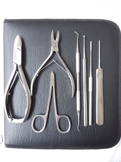 KIT OF 7 INSTRUMENTS FOR PODOLOGISTS