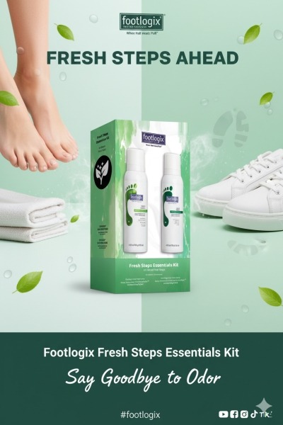 TROUSSE ESSENTIELLE AÉROSOL POUR PIEDS ET CHAUSSURES